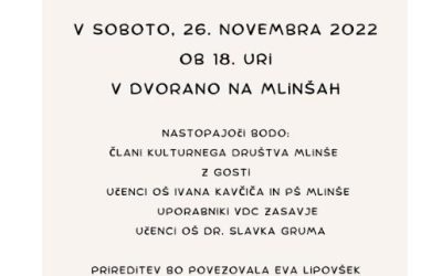 Vabilo na prireditev Bodi drugačen