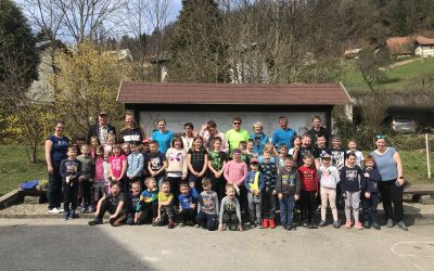 Očiščevalna akcija in sajenje medovitih rastlin na Mlinšah