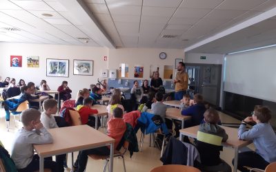 Učenci podružnične šole Mlinše obiskali VDC Zagorje