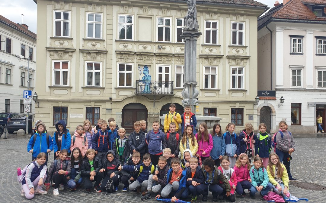 Četrtošolci v Šolskem muzeju Ljubljana