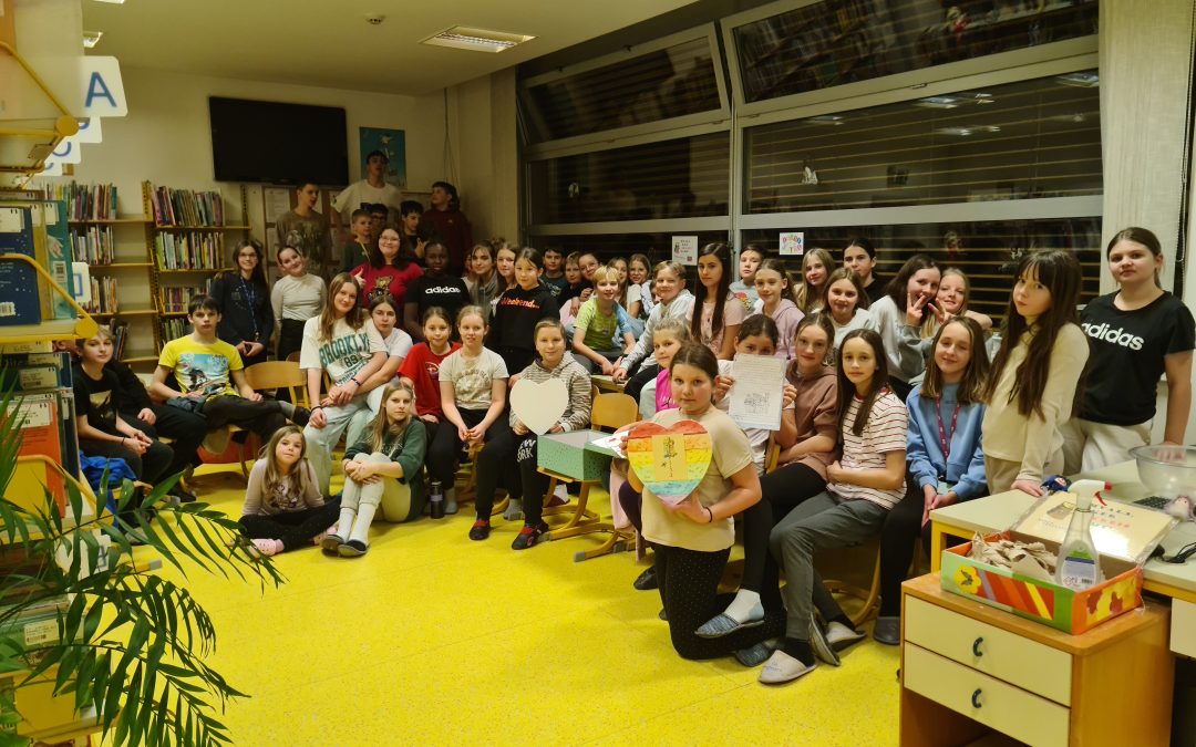 Mladi knjižničarji na kulturno-ustvarjalni pustolovščini  